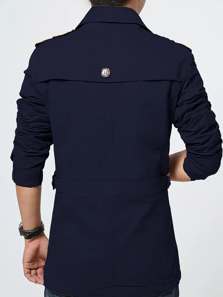 W&W Mode | Herren Große Größe Baumwollwindjacke Für Frühling Und Herbst