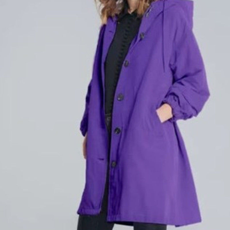 W&W Mode | Trenchcoat Mit Kapuze
