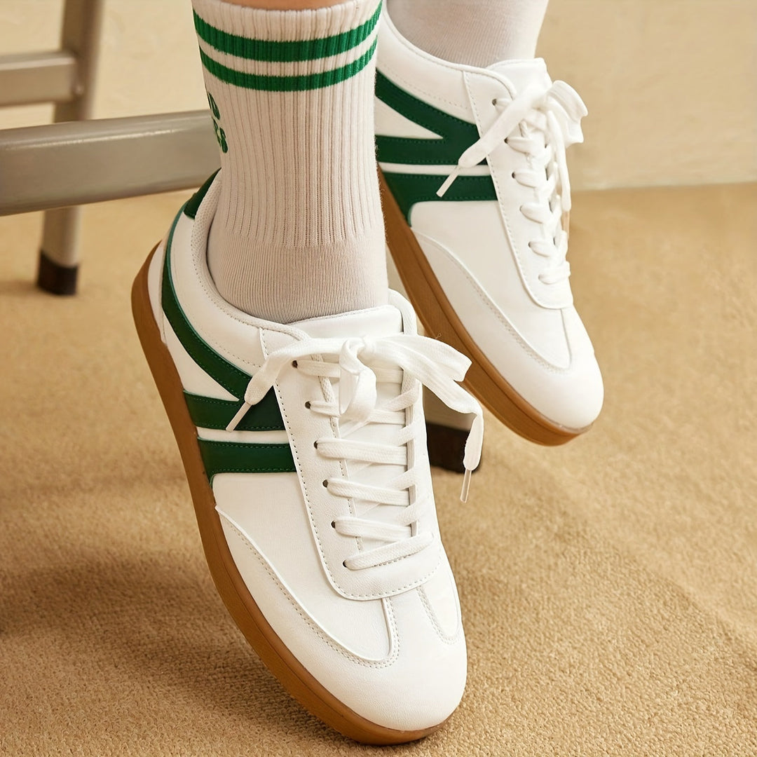 W&W Mode | Bequeme Damensneaker in Einfarbigen Farben