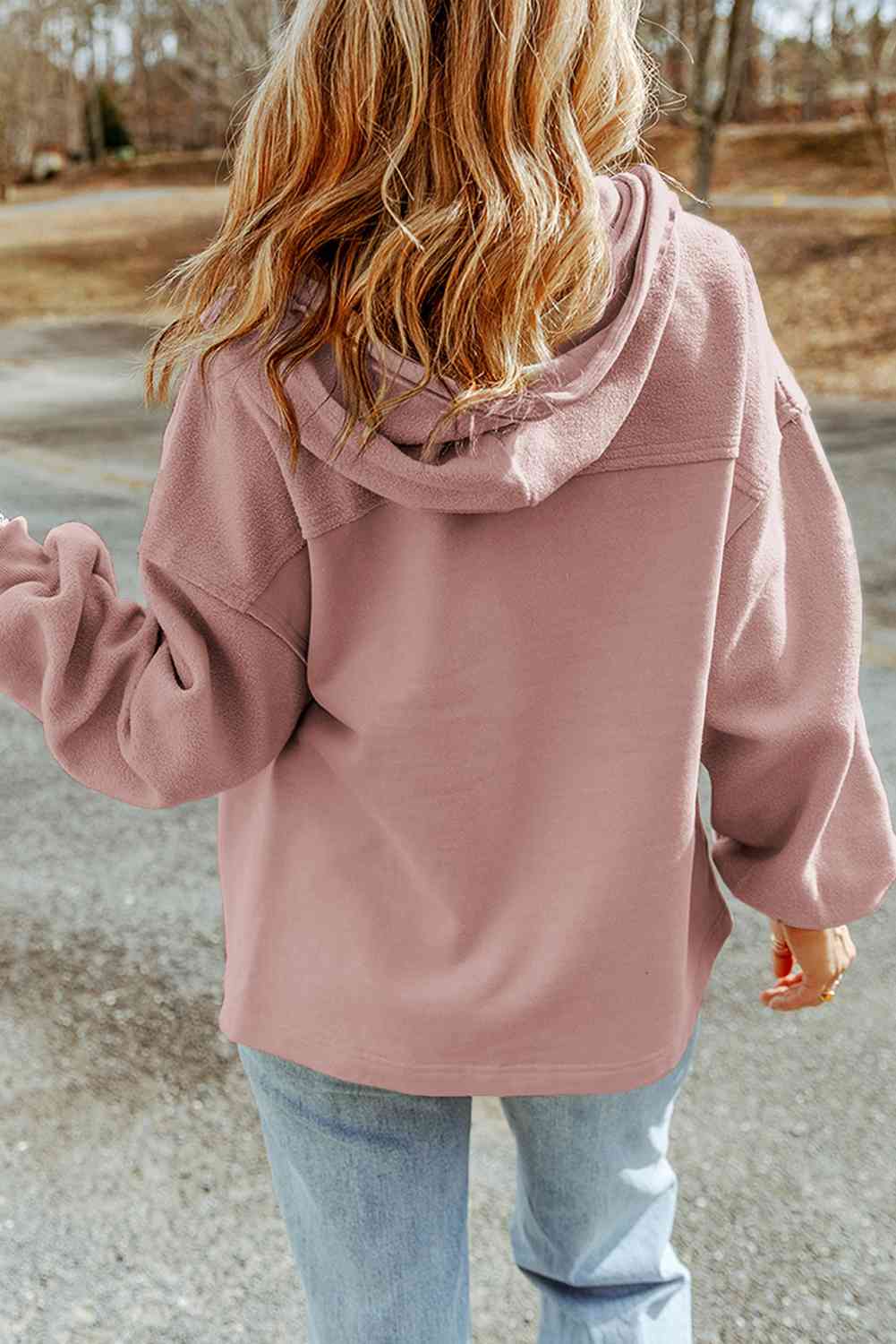 W&W Mode | Hoodie - lässige Damenjacke mit Reißverschluss und Brusttaschen