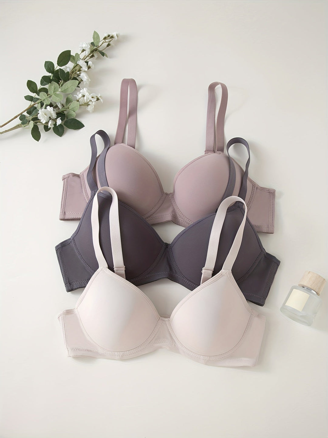 W&W Mode | 3 Teilig Nahtlos Anti Ablehnung Push up Bh