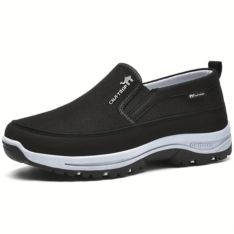 W&W Mode | Herren Slip on Sneaker Loafer Atmungsaktiv Und Bequem