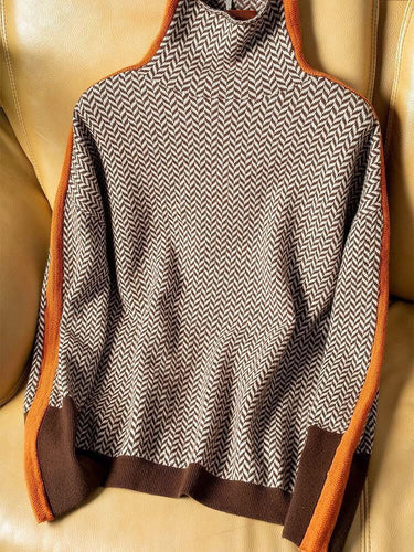 W&W Mode | Rollkragenpullover mit edler Optik für Damen