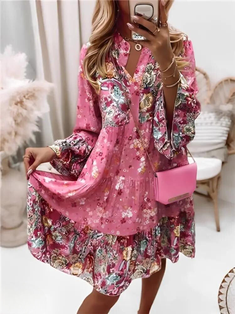 W&W Mode - Blüten Eleganz Blumenkleid