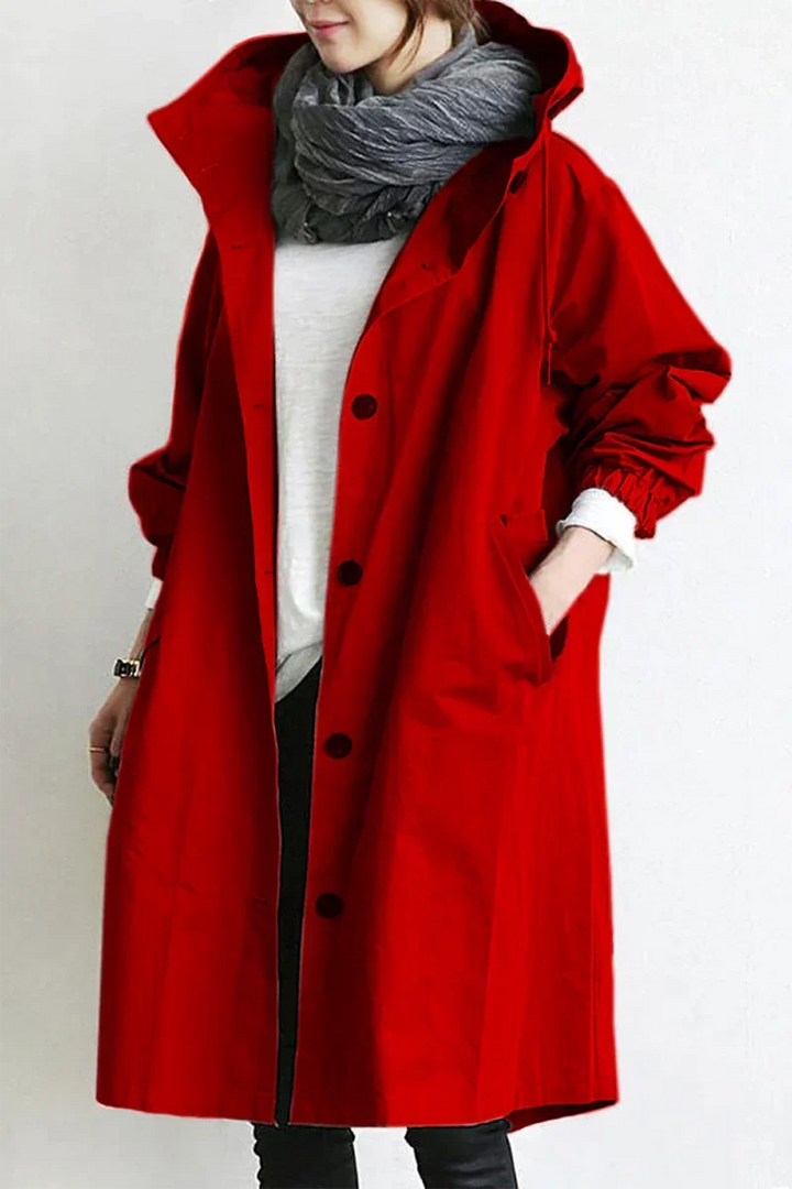W&W Mode - Windbreaker-Jacke mit Kapuze