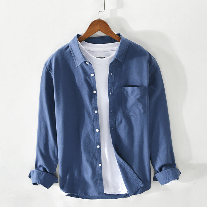 W&W Mode | Atmungsaktives Herren Oxford Hemd Aus Baumwolle Klassisch, Vielseitig & Komfortabel