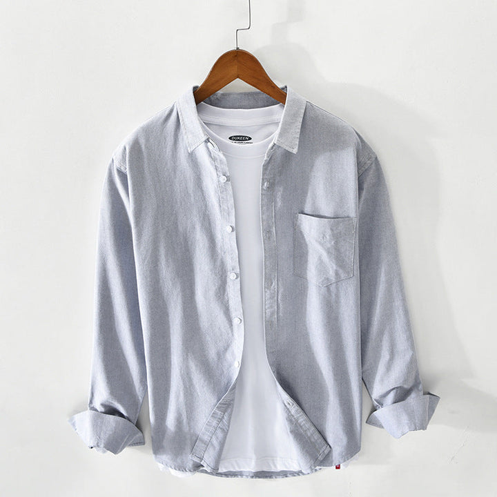 W&W Mode | Atmungsaktives Herren Oxford Hemd Aus Baumwolle Klassisch, Vielseitig & Komfortabel