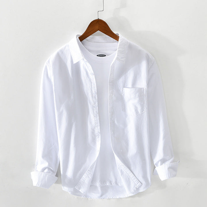 W&W Mode | Atmungsaktives Herren Oxford Hemd Aus Baumwolle Klassisch, Vielseitig & Komfortabel