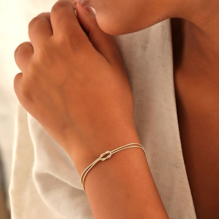 W&W Mode | Minimalistisches Armband Liebesknoten