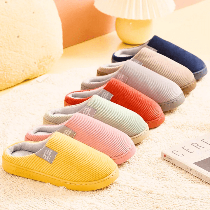 W&W Mode | Damen Warme Hausschuhe Bequem