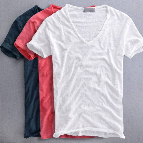 W&W Mode | Herren T-shirt Klassisches Slim Fit Shirt Aus Weichem Material