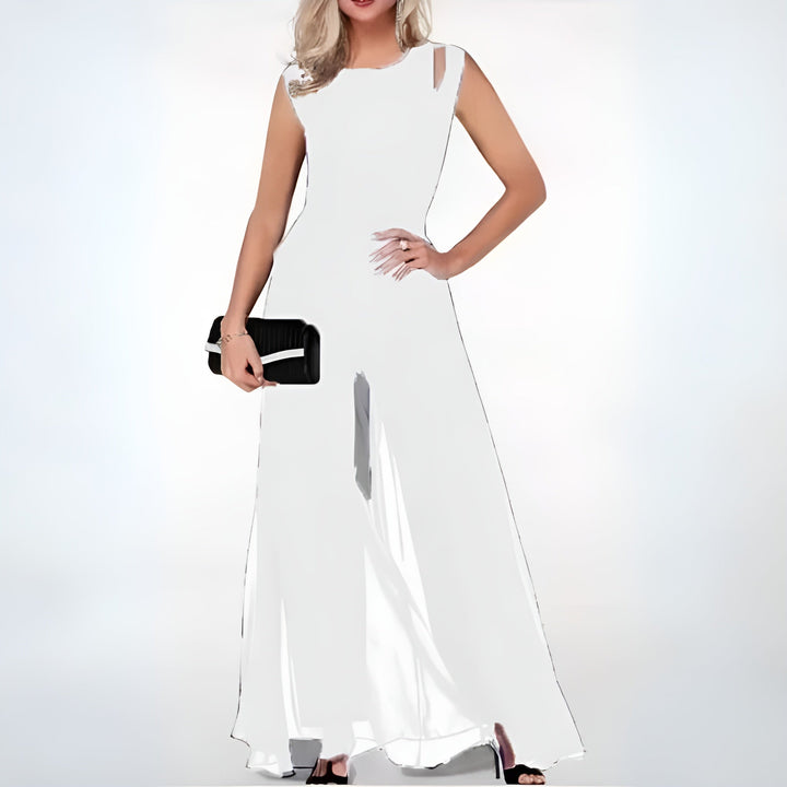 tuck Damen Jumpsuit