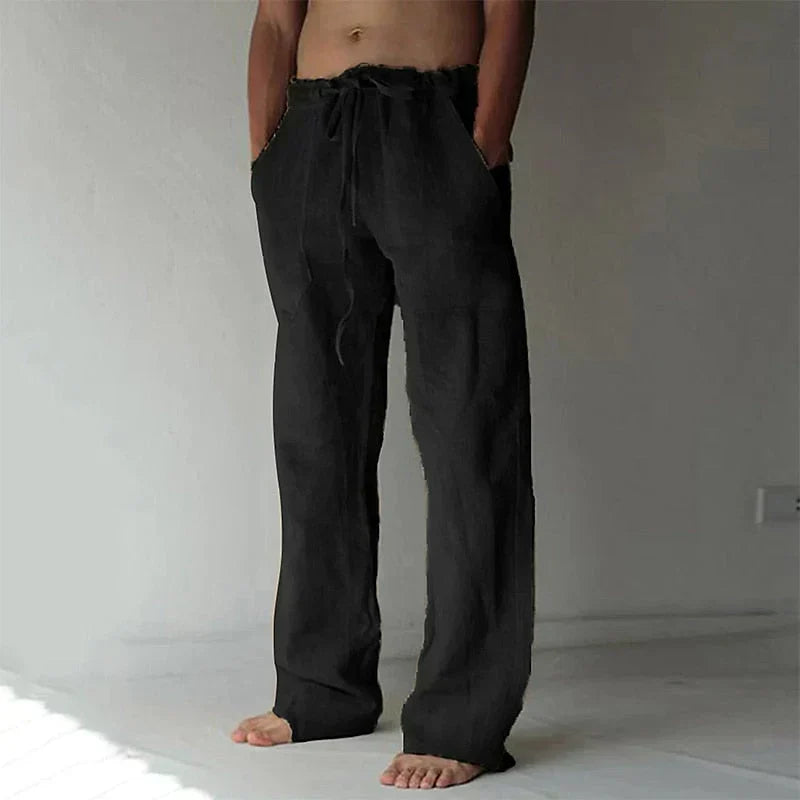 W&W Mode | Lockere Leinenhose Für Herren