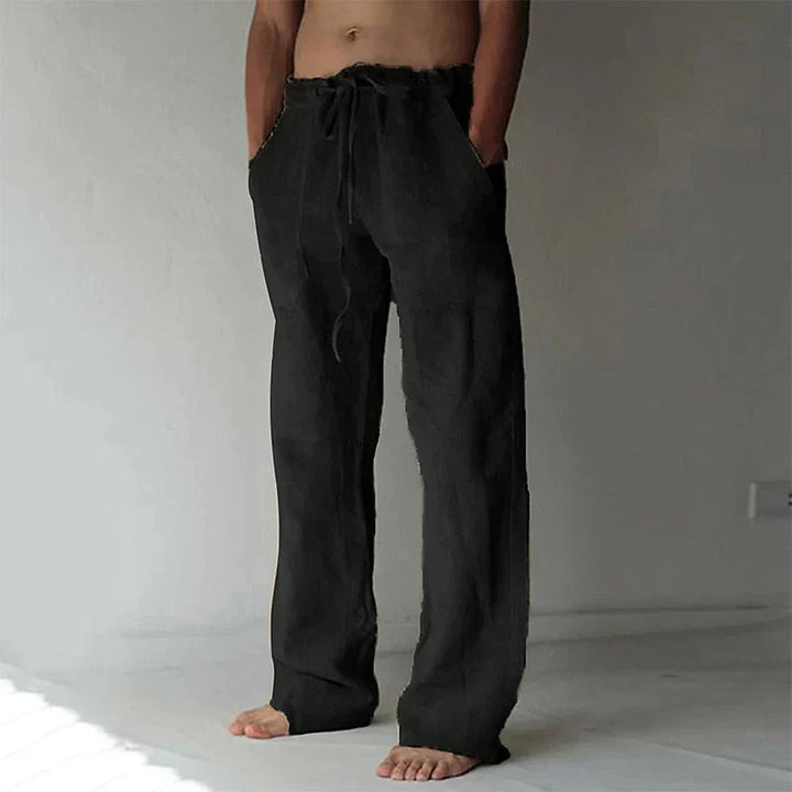 W&W Mode | Herren Baggy Leinenhose