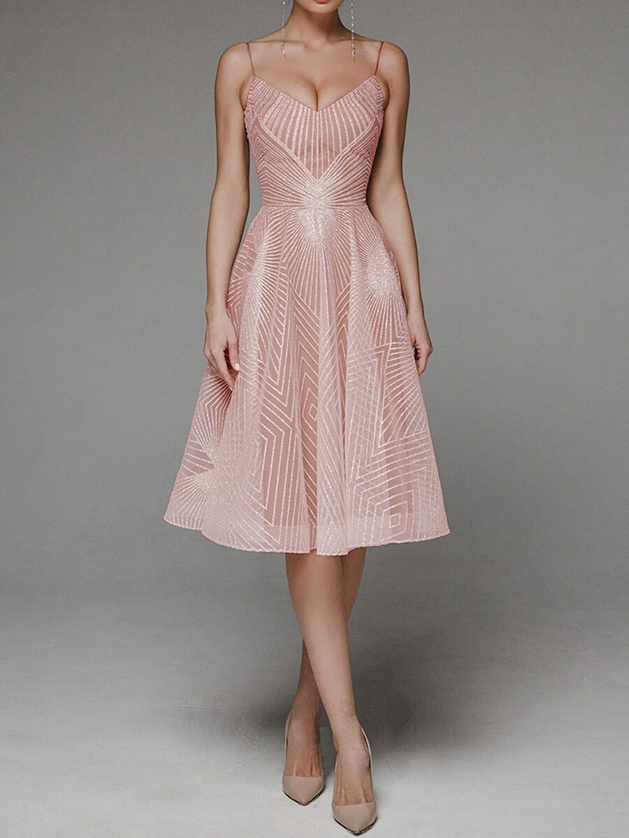 W&W Mode | Sommerliches Trägerkleid Mit Stickerei