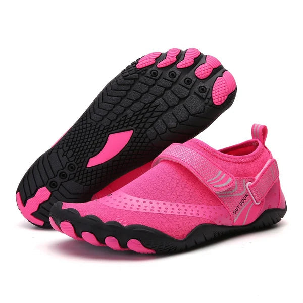 W&W Mode | Orthopädische Wasserschuhe mit Rutschfester Sohle und Verstellbarem Riemen