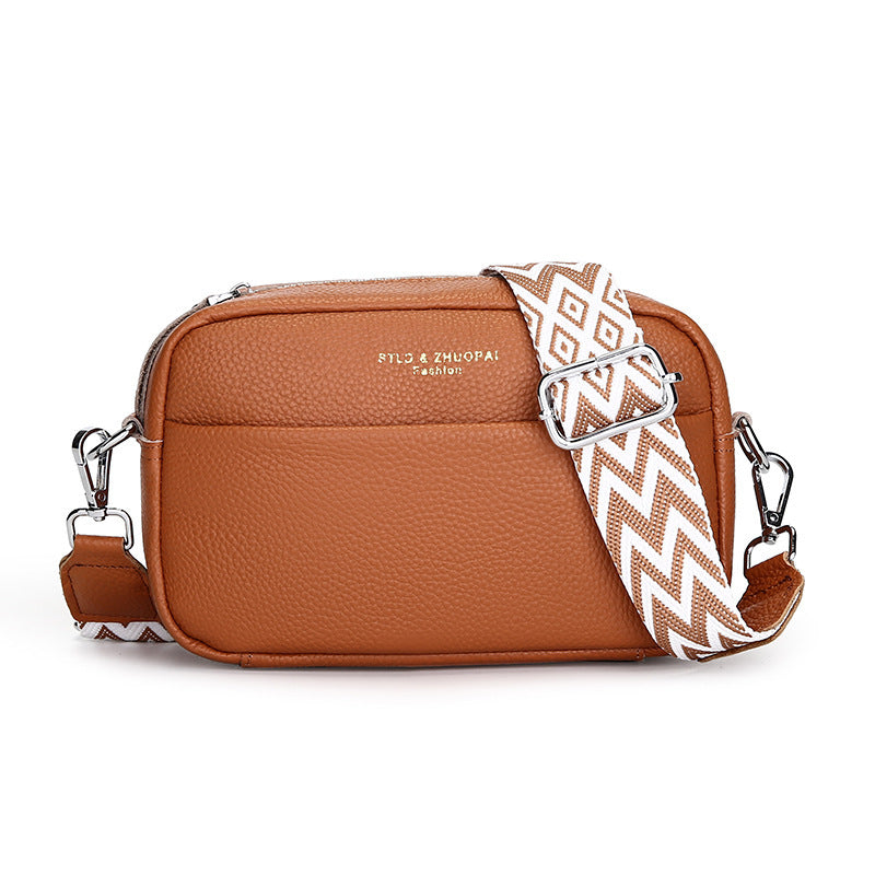 W&W Mode | Schlichte Schultertasche Aus Veganem Leder Im Kleinen Quadratischen Format