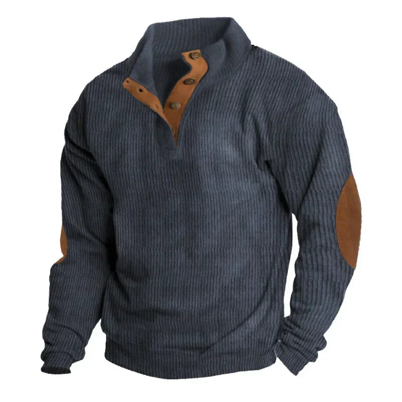W&W Mode | Geknöpfter Pullover Für Männer