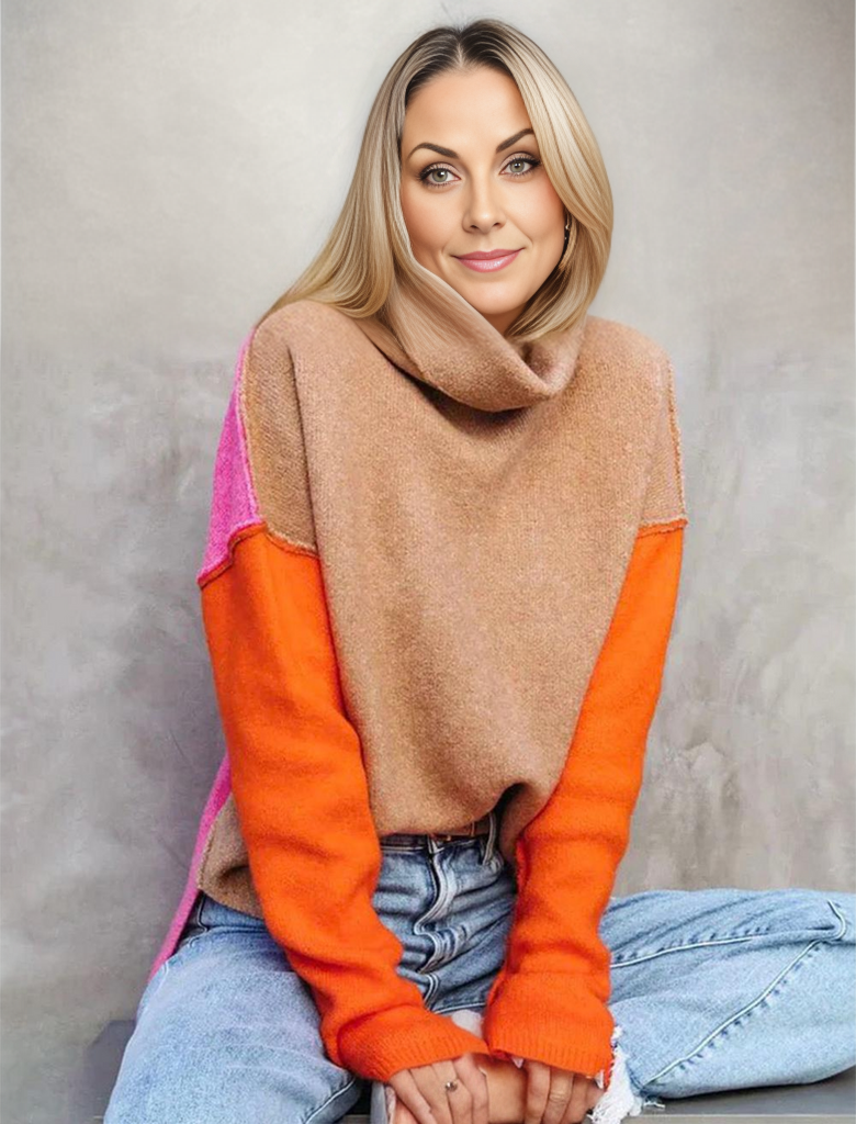 W&W Mode – Farbblockpullover im Wintertrend