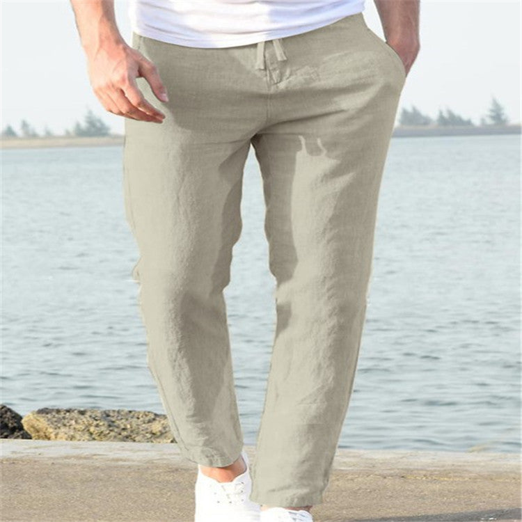 W&W Mode | Hochwertige Leinenhose