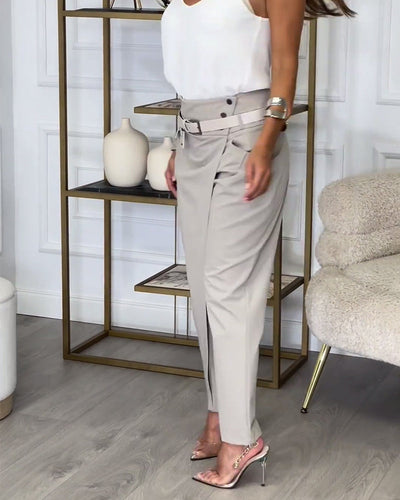 W&W Mode | Patchwork Hose Mit Gürtel