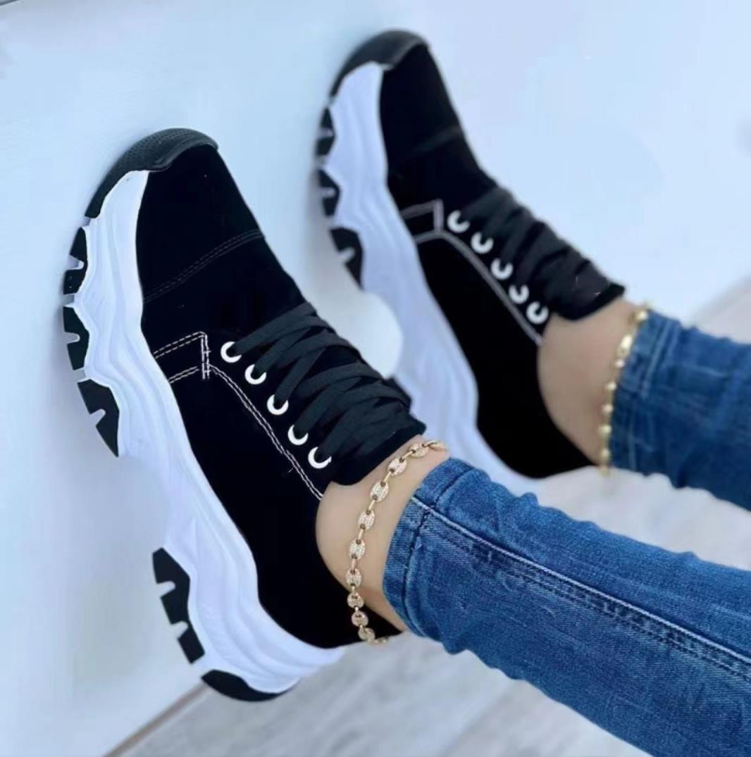 W&W Mode Sportschuhe für Damen-Spaziergänge und lässige Freizeit