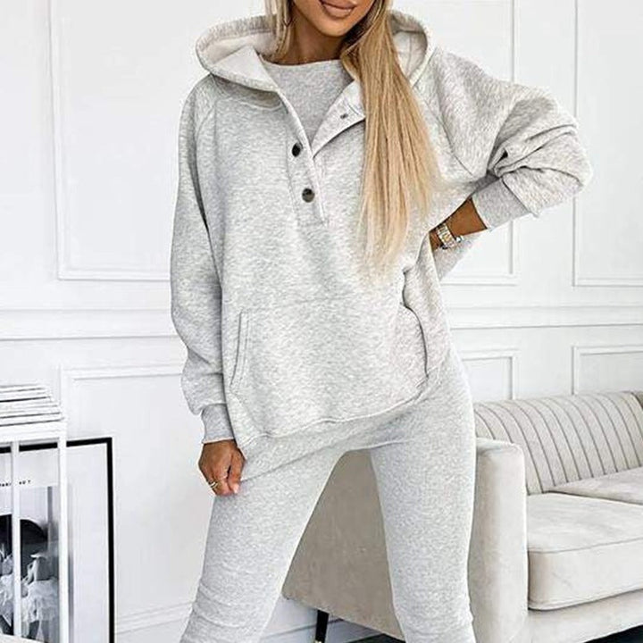 W&W Mode | 3-Teiliges Damen-Sportset Für Herbst Und Winter