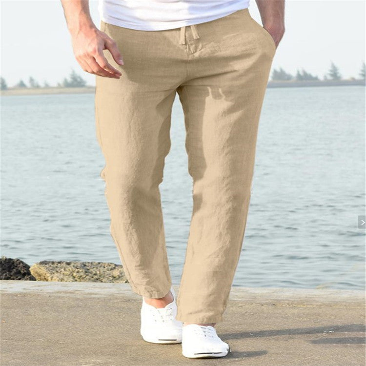 W&W Mode | Hochwertige Leinenhose