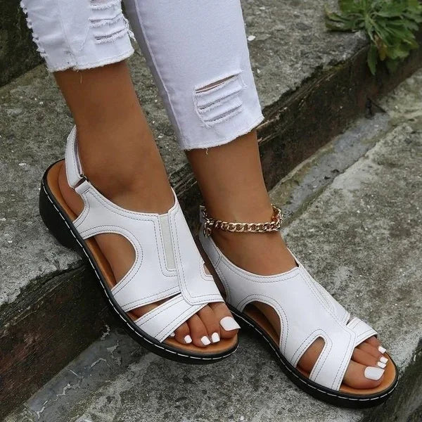 W&W Mode | Orthopädische Federsandalen