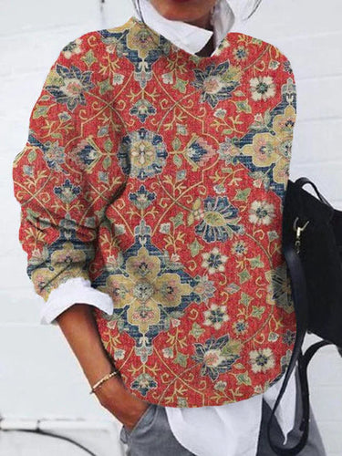 W&W Mode - Eleganter Pullover mit Druck