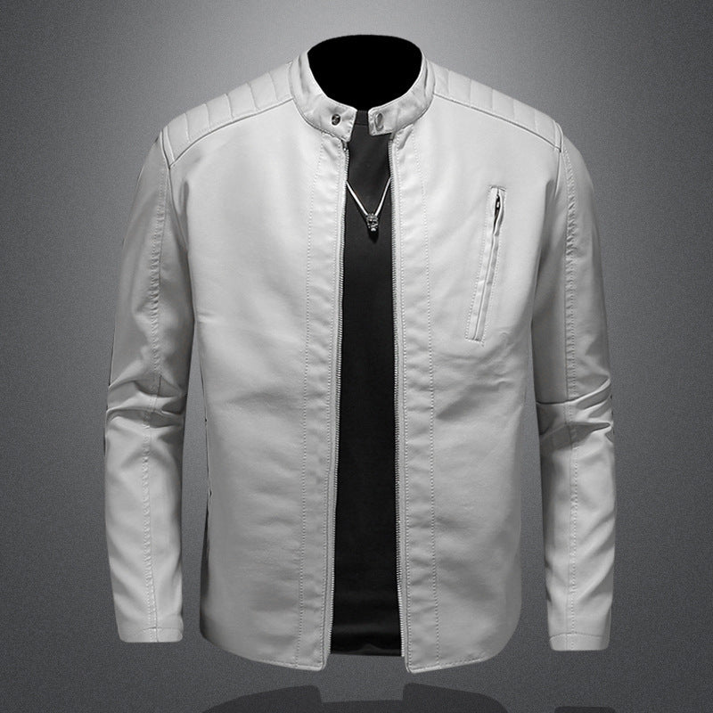 W&W Mode | Premium Herren Biker Lederjacke