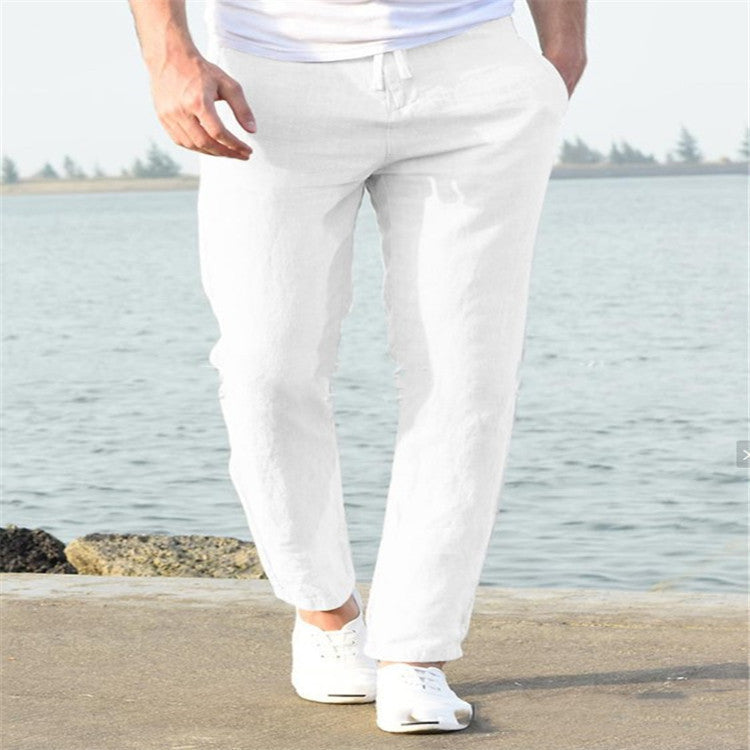 W&W Mode | Hochwertige Leinenhose
