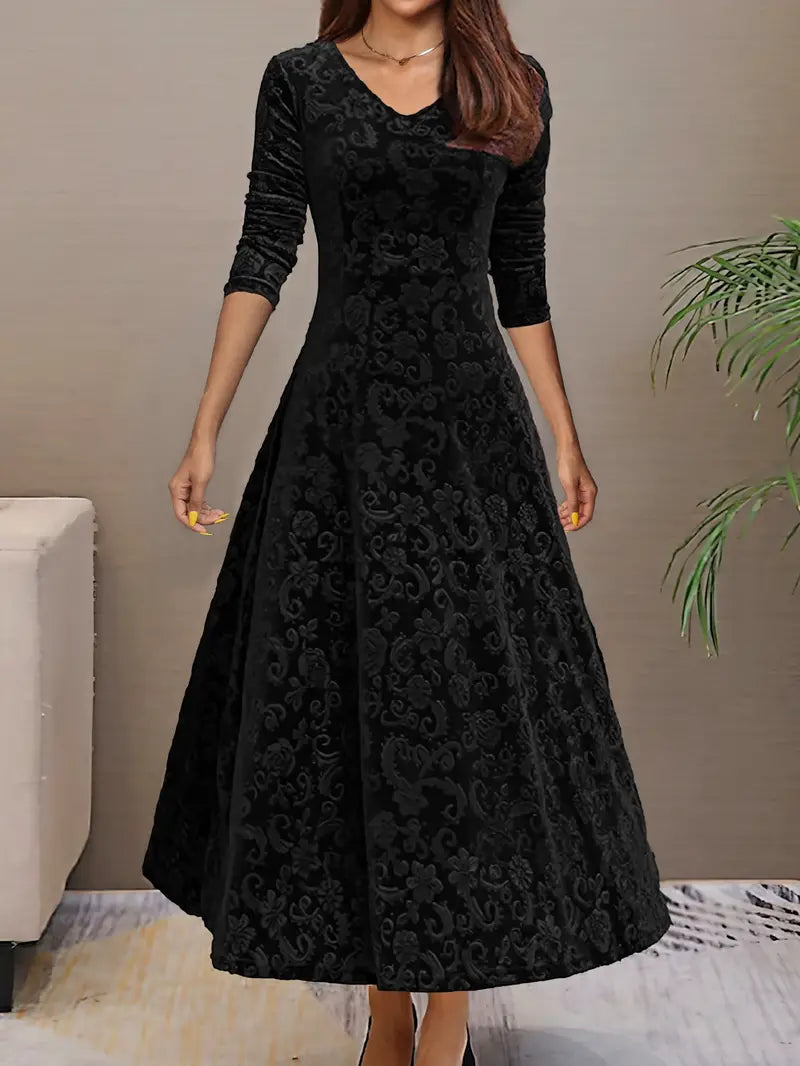 W&W Mode - Elegantes ausgestelltes A-Linien-Kleid