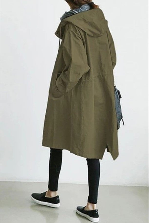 W&W Mode | Trenchcoat Mit Kapuze