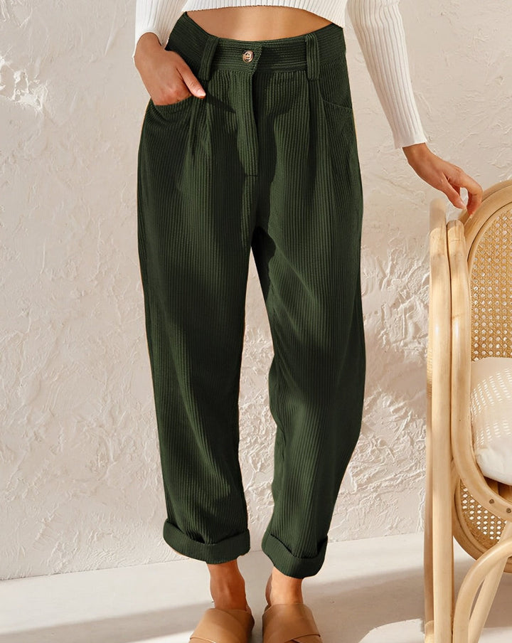 W&W Mode | Stilvolle Cord-Hose mit Relaxed Fit für Damen