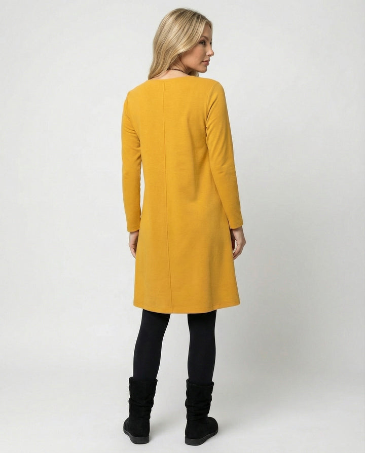 W&W Mode - Damen Elegantes Kleid, Stilvoll & Feminin Geschnitten