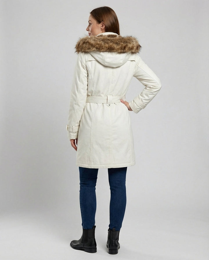 Damen Gefütterte Winterjacke mit elegantem Design & Wärmender Fütterung | W&W Mode