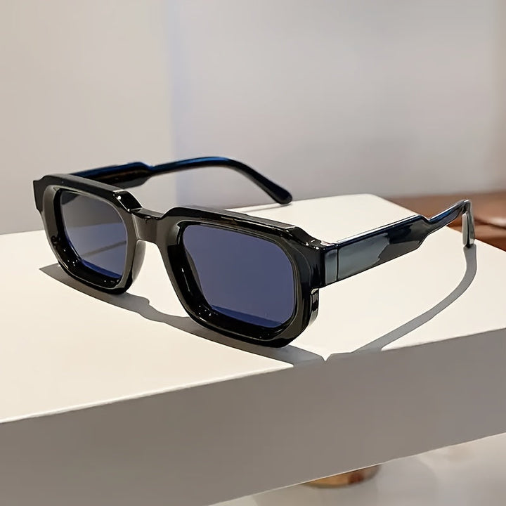 W&W Mode | Neue Retro Sonnenbrille Mit Quadratem Rahmen Für Herren