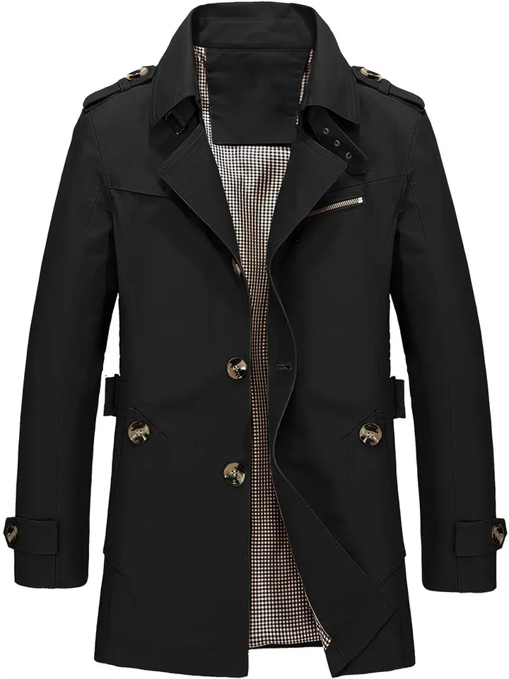 W&W Mode | Herren Große Größe Baumwollwindjacke Für Frühling Und Herbst