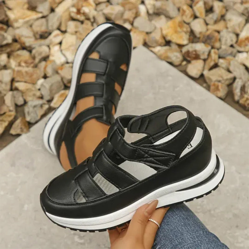 W&W Mode | Orthopädische Klettsandalen