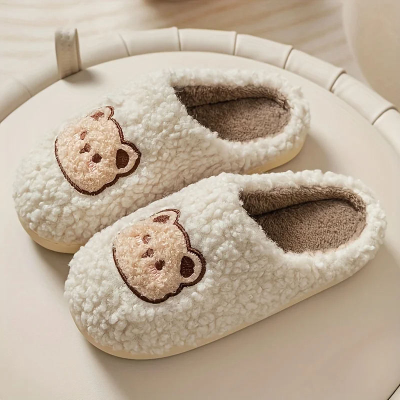 W&W Mode Plüschpantoffel