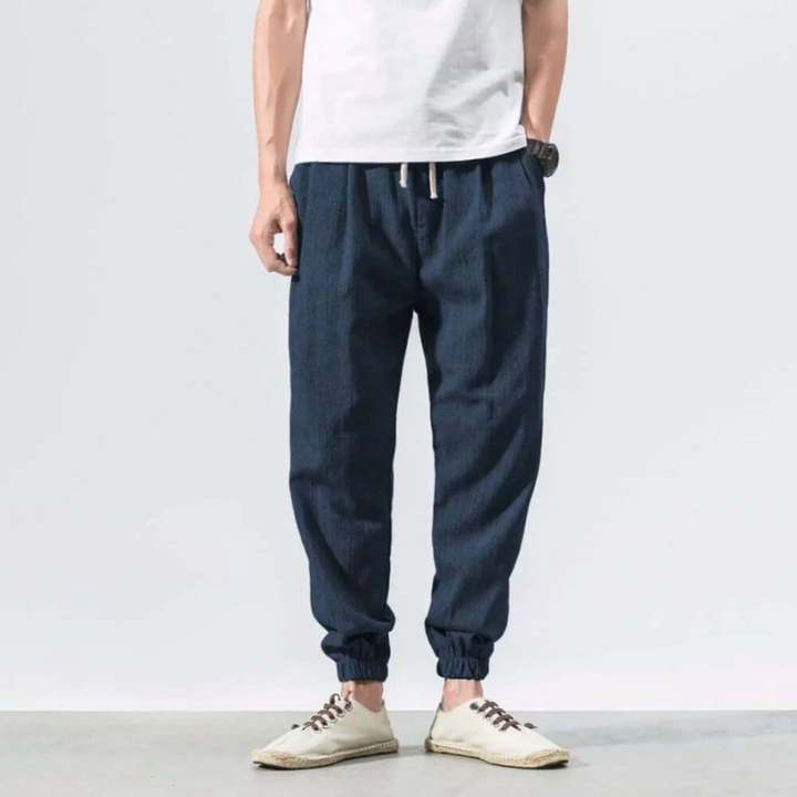 W&W Mode | Herren Sommer Hose In Beige