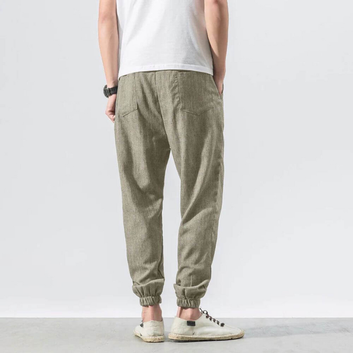 W&W Mode | Herren Sommer Hose In Beige