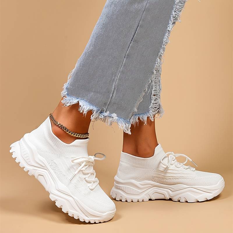 W&W Mode | Lässige Sneaker Mit Extra Fußstütze Für Frauen