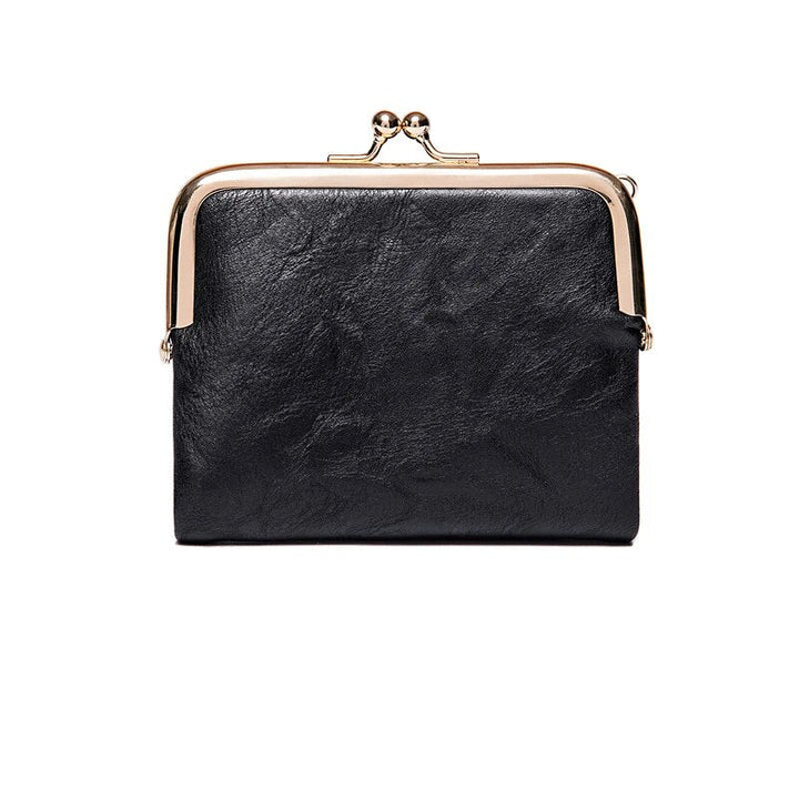 W&W Mode | Kiss Lock Tasche - stilvolle Damen Münzgeldbörse