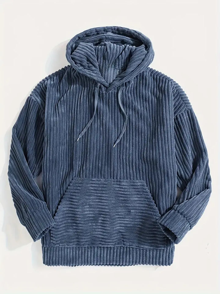 W&W Mode | Pullover Mit Kapuze Aus Cord