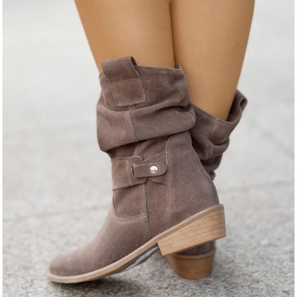 Damen Stiefeletten mit bequemem Einstieg und vielseitigem Design