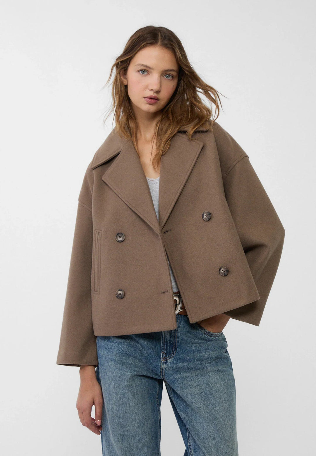 W&W Mode | Kurz kurzes Wildlederjacke