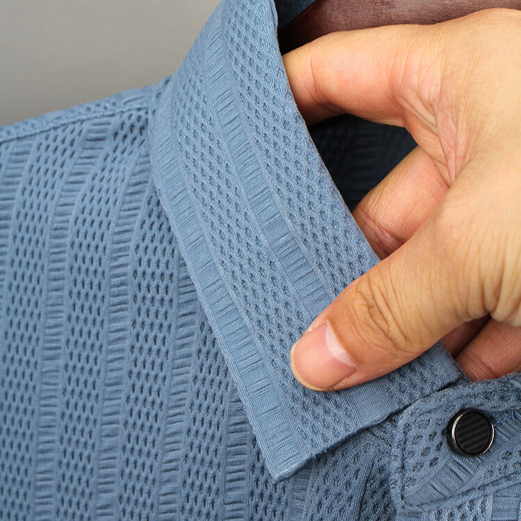 W&W Mode | Herren Poloshirt Aus Seide