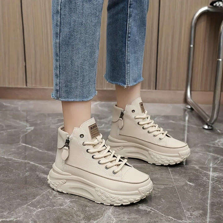 W&W Mode | Moderne Plattform Sneaker für Damen